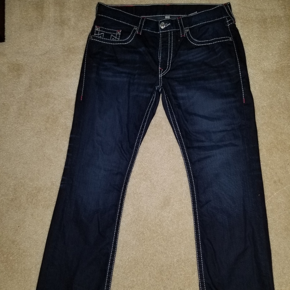True Religion Blue Jeans